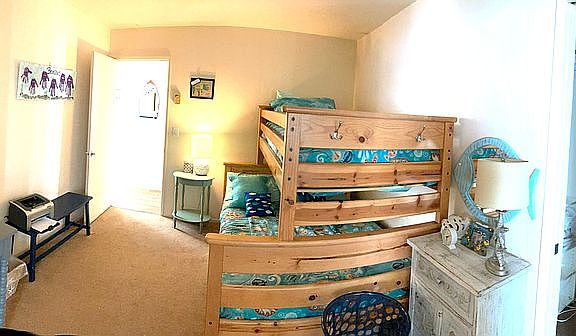 Bedroom #2 twin over full be