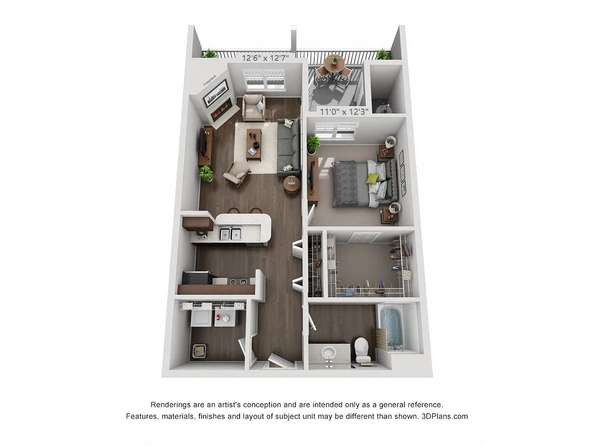 Floor plan A1