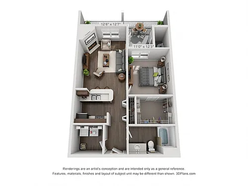 Floor plan A1