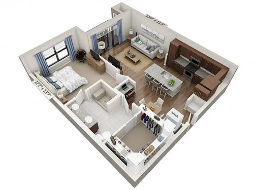 Floor plan Espressivo