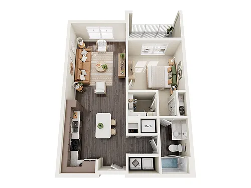 Floor plan Paisley Bay