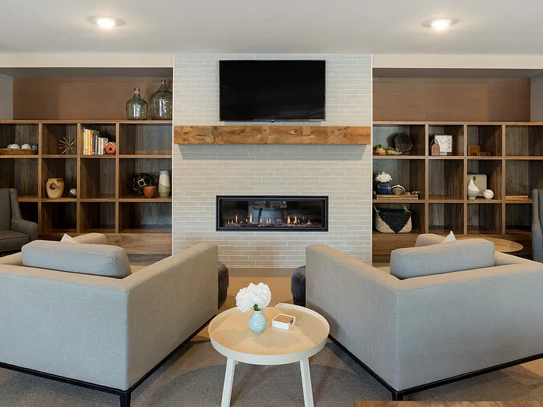 Club Room Fireplace