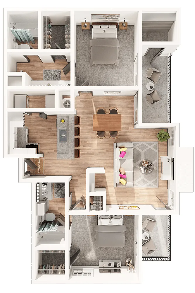 Floor plan Rose