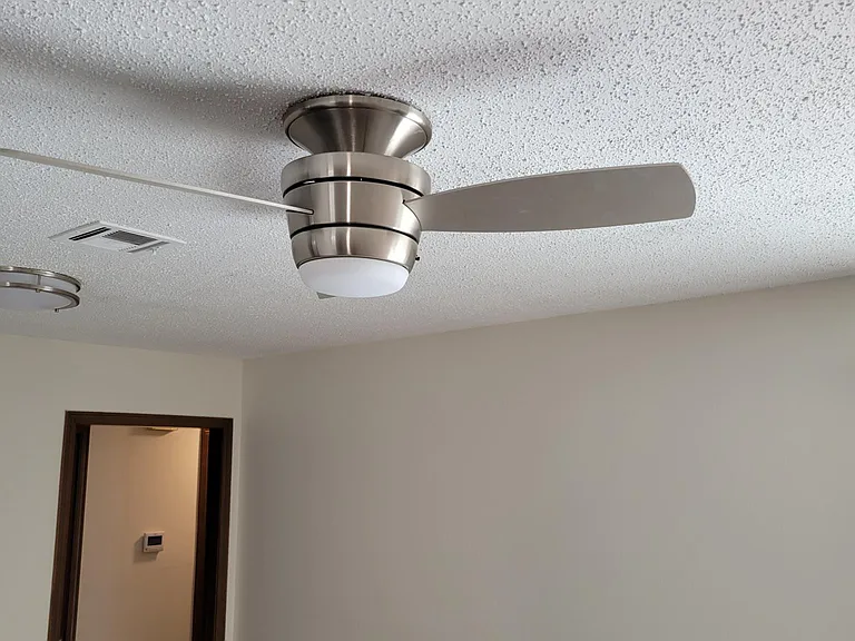 NEW CEILING FAN IN MAIN SALOON