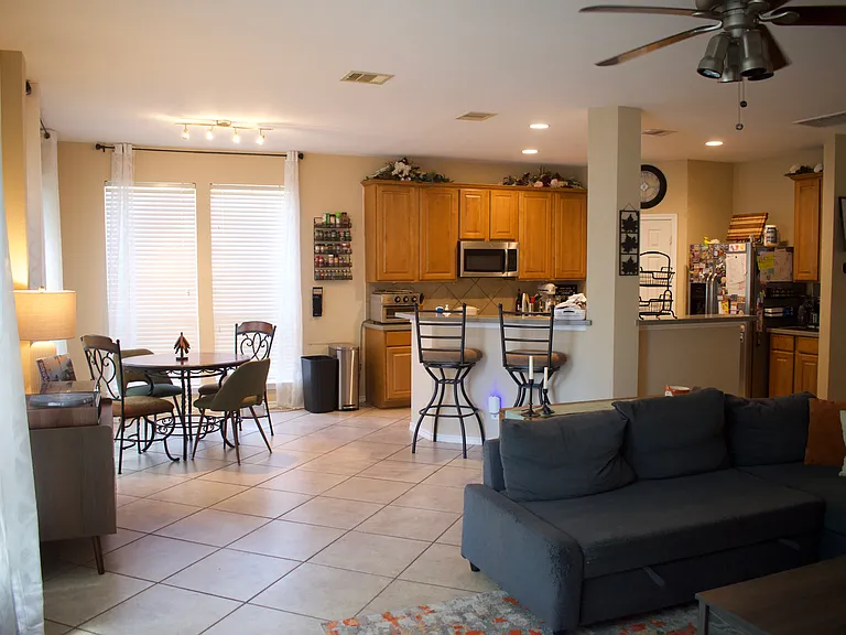 Living Room/Kitchen - Furnished
