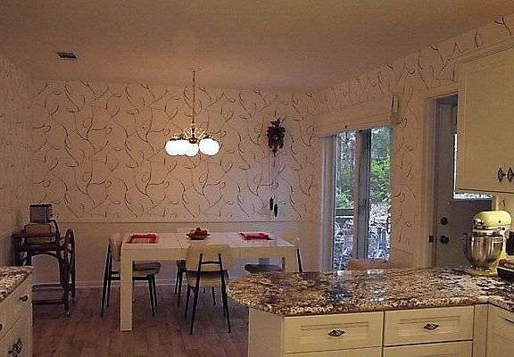 Remodeled kitchen
