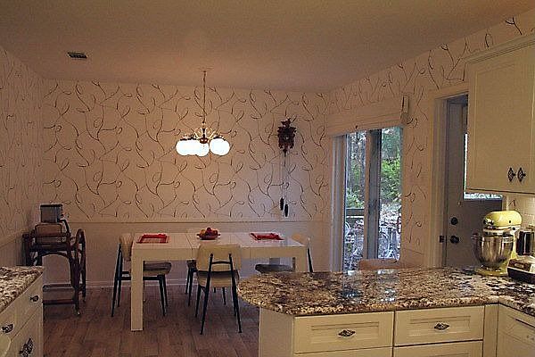 Remodeled kitchen