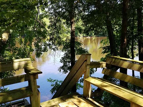 Deck over Wolf River