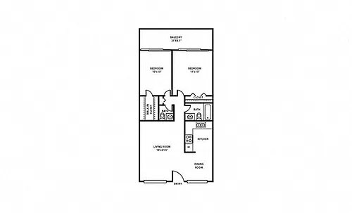Floor plan Hibiscus Premium