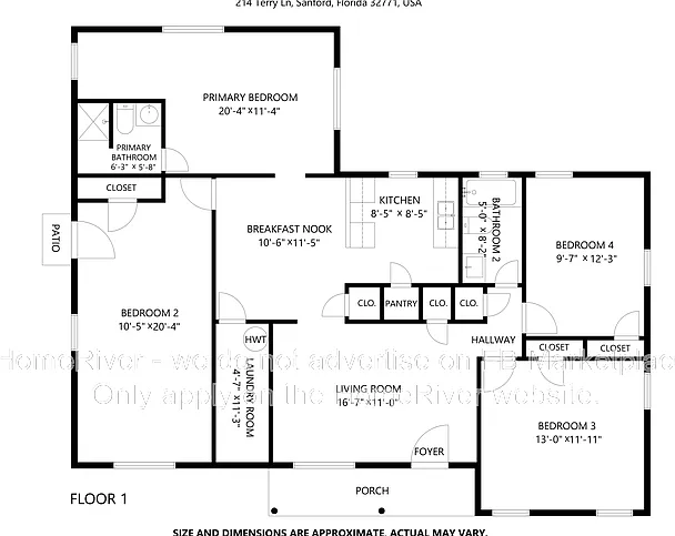 4 bed, 2.0 bath, 1472 sqft, $2,085 — Photo 2