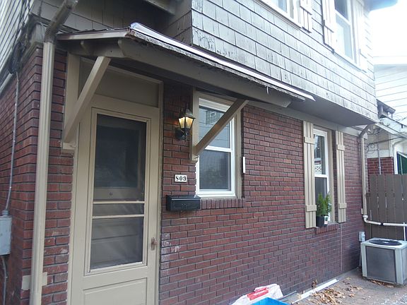 Rear entrance