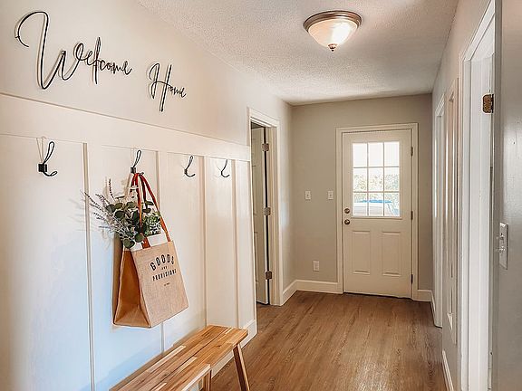 Entry off of carport