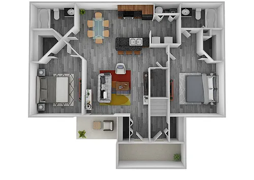 Floor plan B