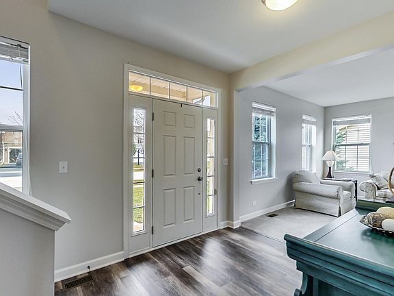 NEW FLOORING IN FOYER