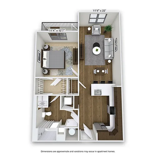 Floor plan Detroit