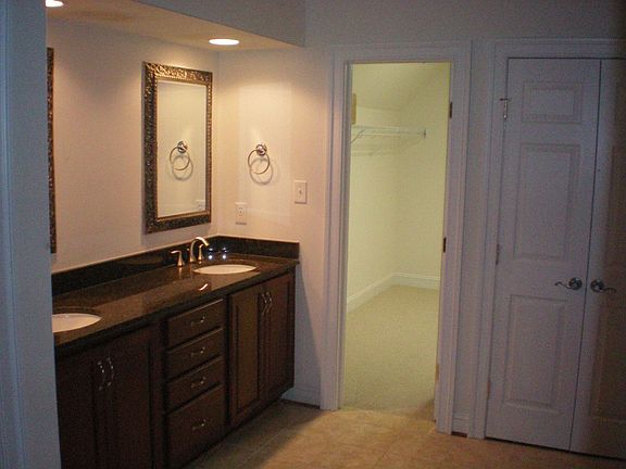 Master bathroom vanity