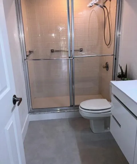 Walk in shower
