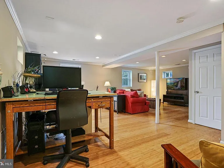 Basement living room