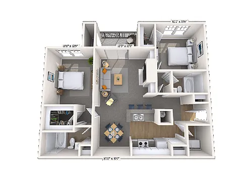 Floor plan The Cassini