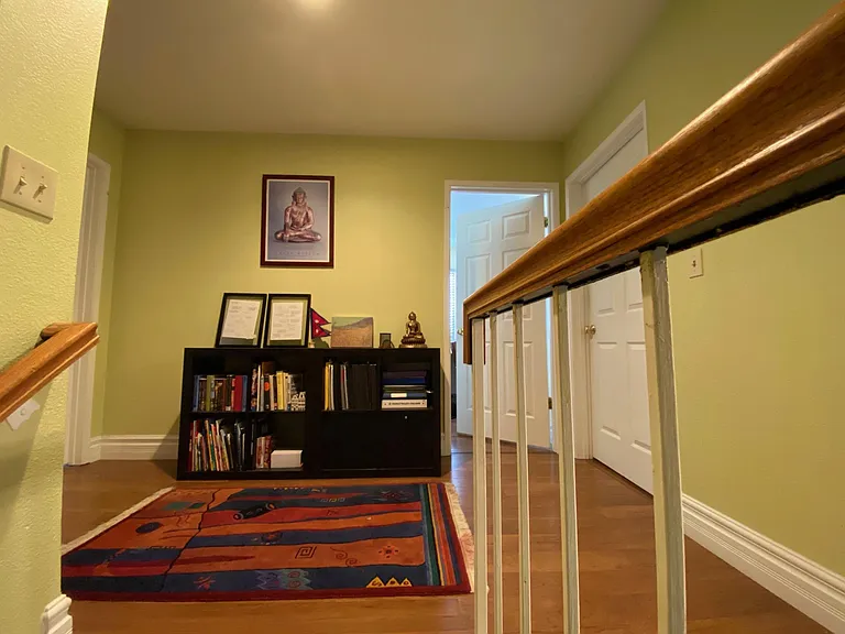 upstairs landing area