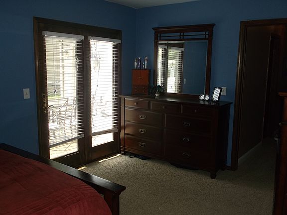 French doors off master