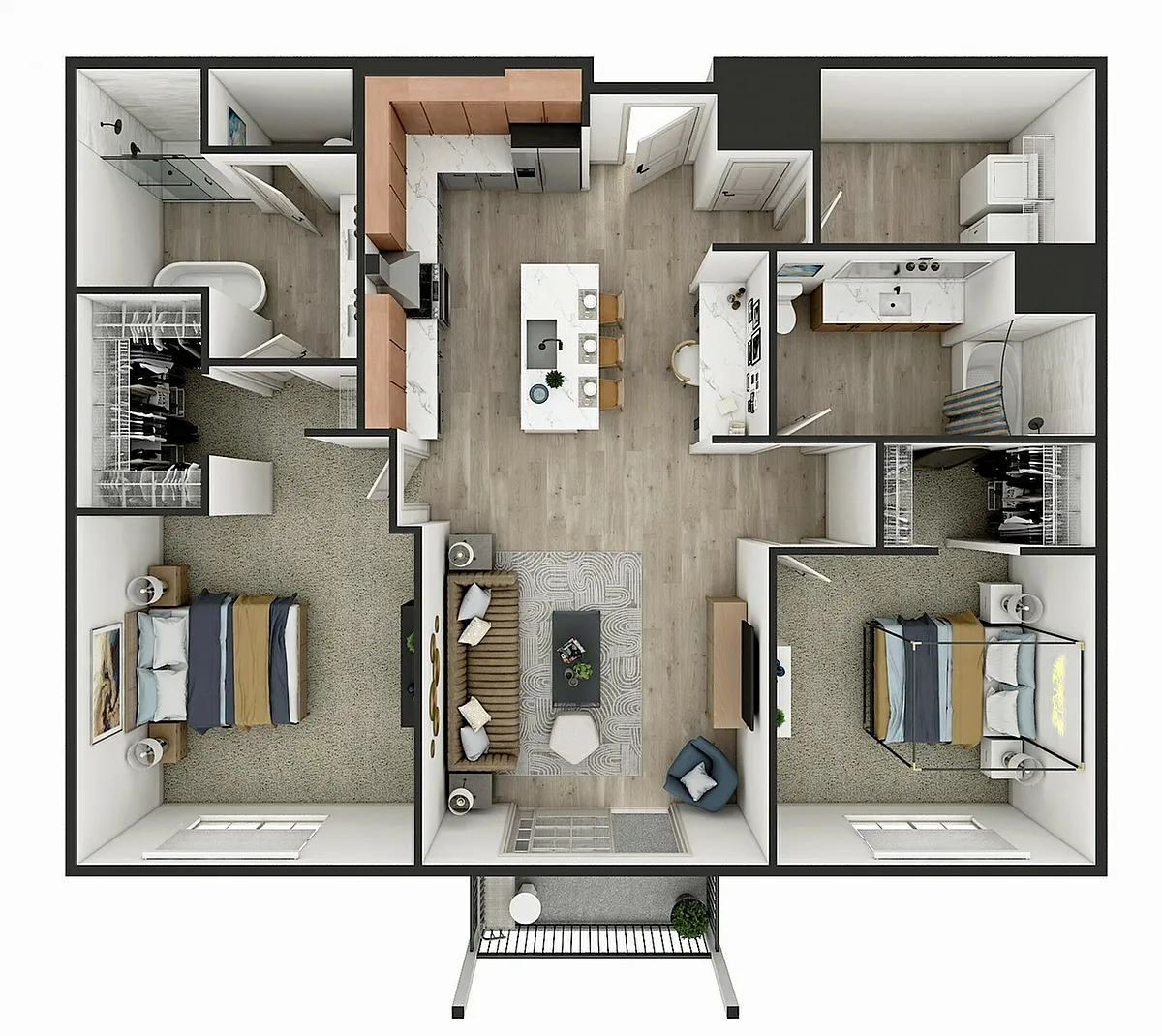 Floor plan B2
