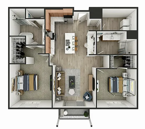 Floor plan B2