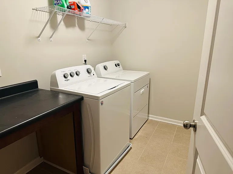 laundry area