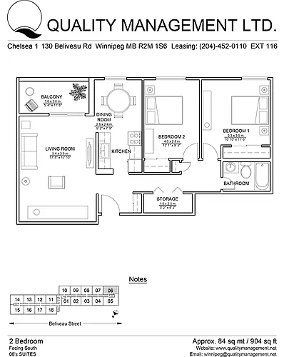 Floor plan 205