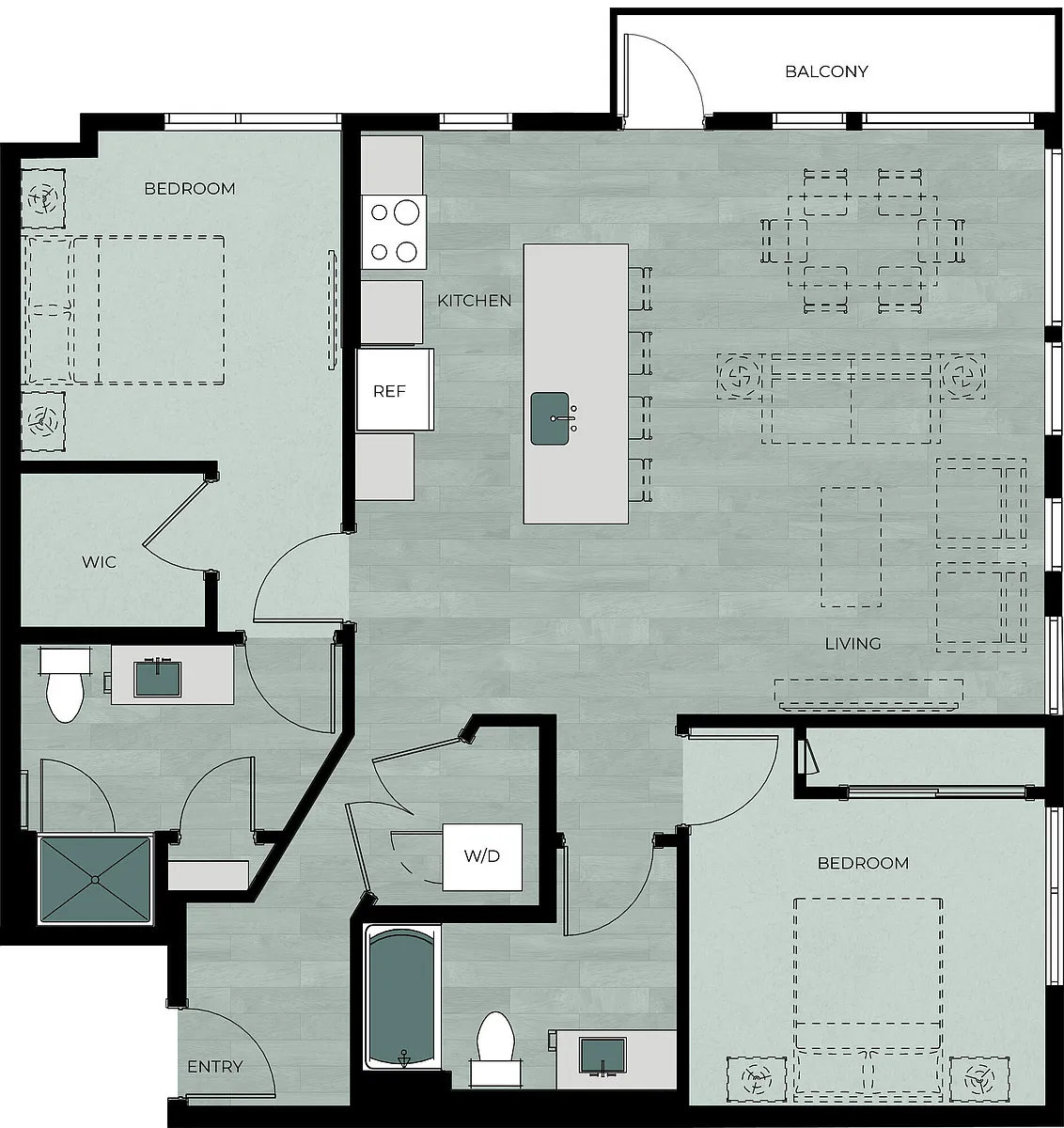 Floor plan B20