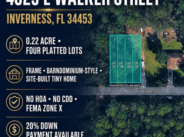 4029 E WALKER STREET LOT 147, INVERNESS, FL 34453