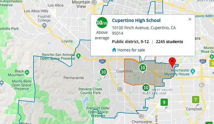 Cupertino High School district