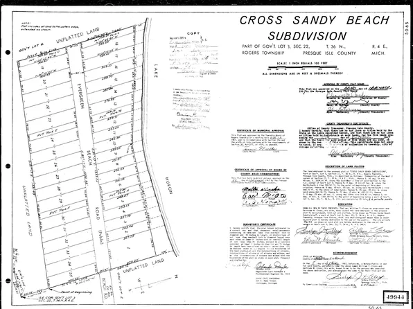 Lots 25&26 Beach Rd, Rogers City, MI 49779