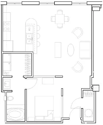 Floor plan Hudson