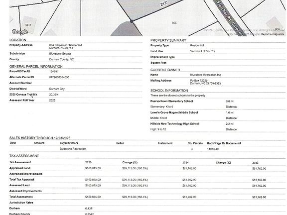 5th image of 806 Carpenter Fletcher Rd Lot 6