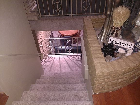 Steps to the basement.