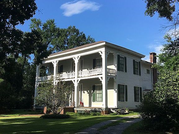 West facade of the residence