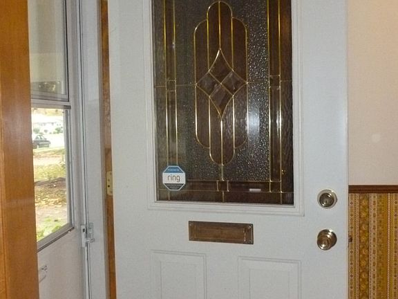 Along with updated entry door