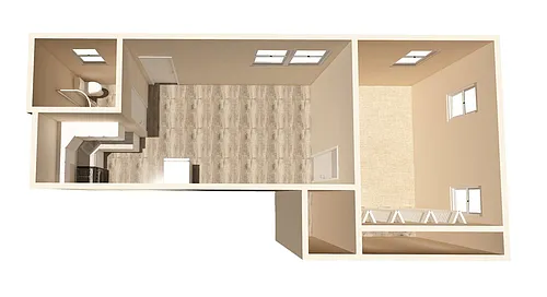 Floor plan 1 Bedroom/1 Bathroom