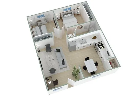 Floor plan Evergreen
