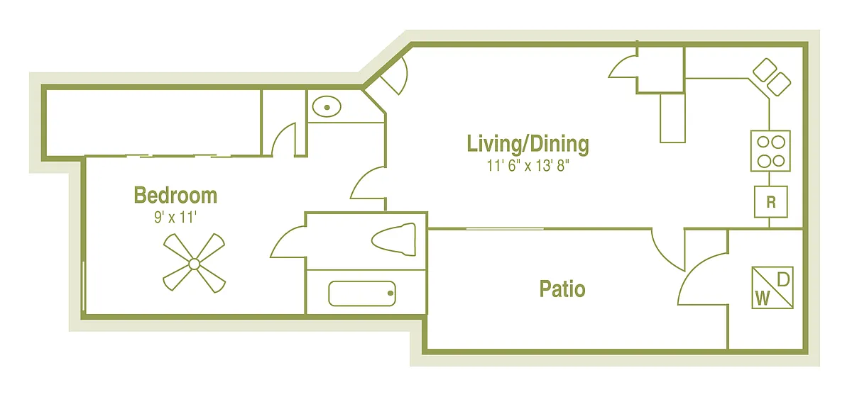 Floor plan A1