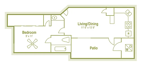 Floor plan A1