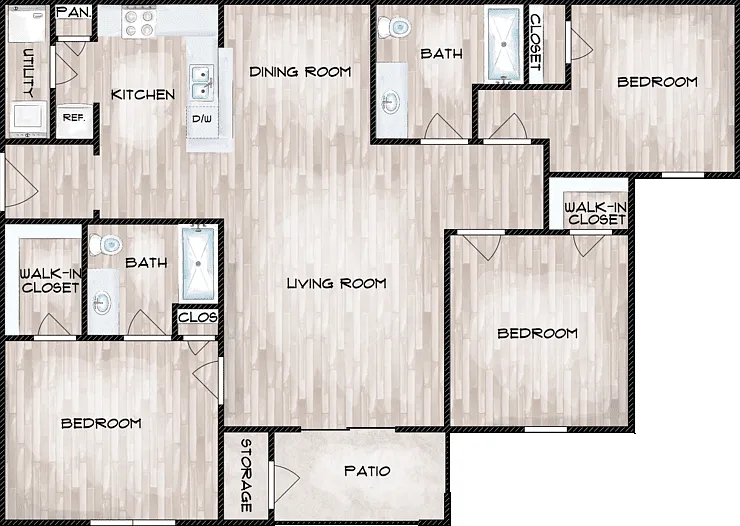 Willow Floorplan Diagram