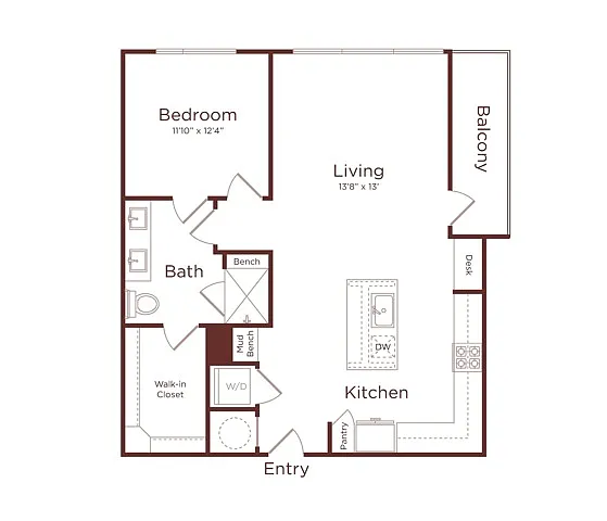 Floor plan A2B
