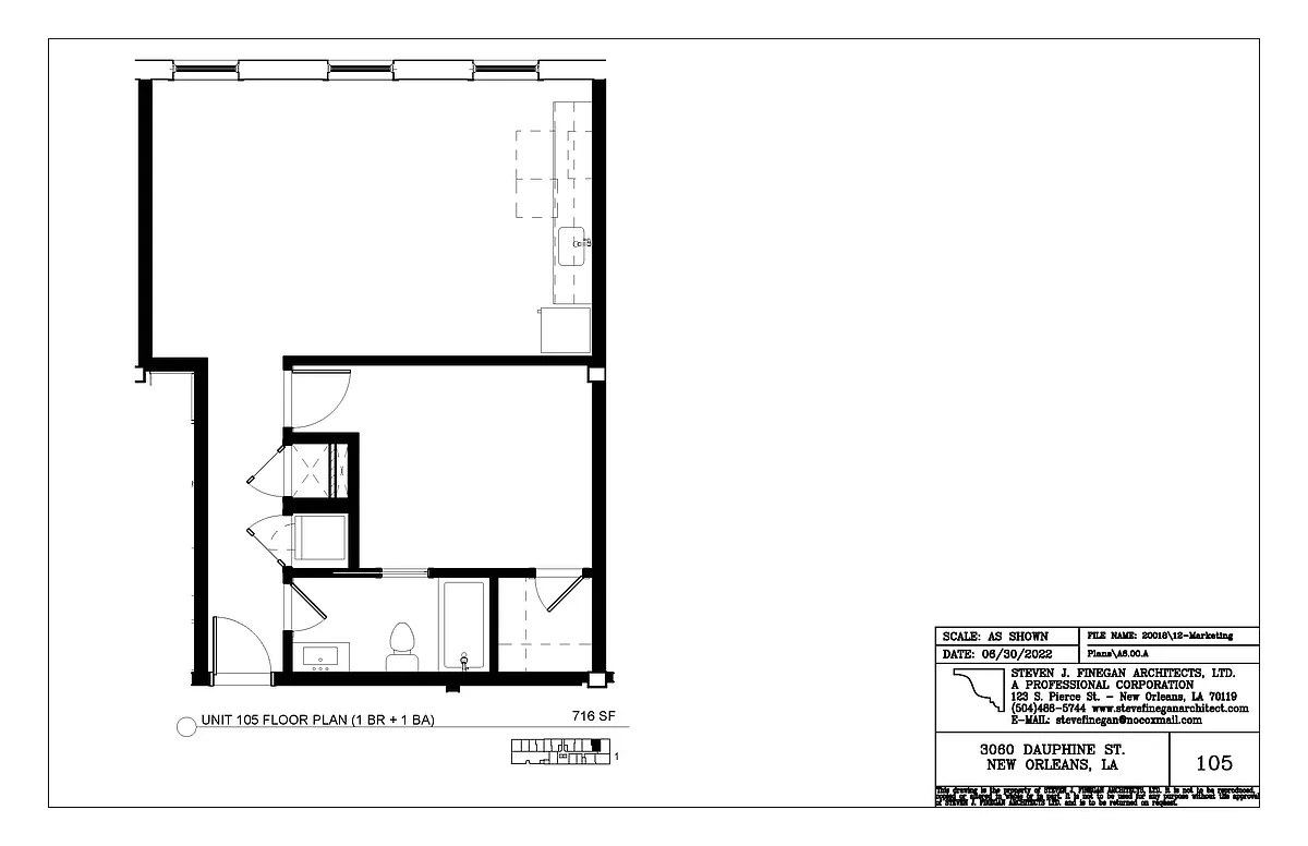 Floor plan 105