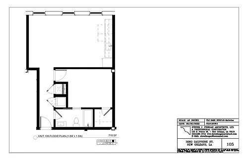Floor plan 105