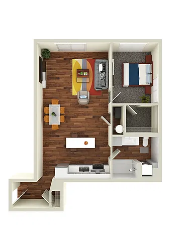 Floor plan A8