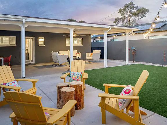 Hangout with a friend and soak up the sun in our comfy chairs