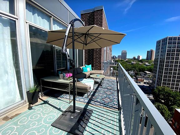 300 SF balcony