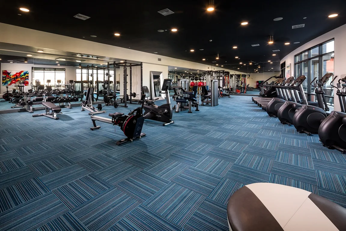 Corona, CA Metro at Main Apartments fitness center